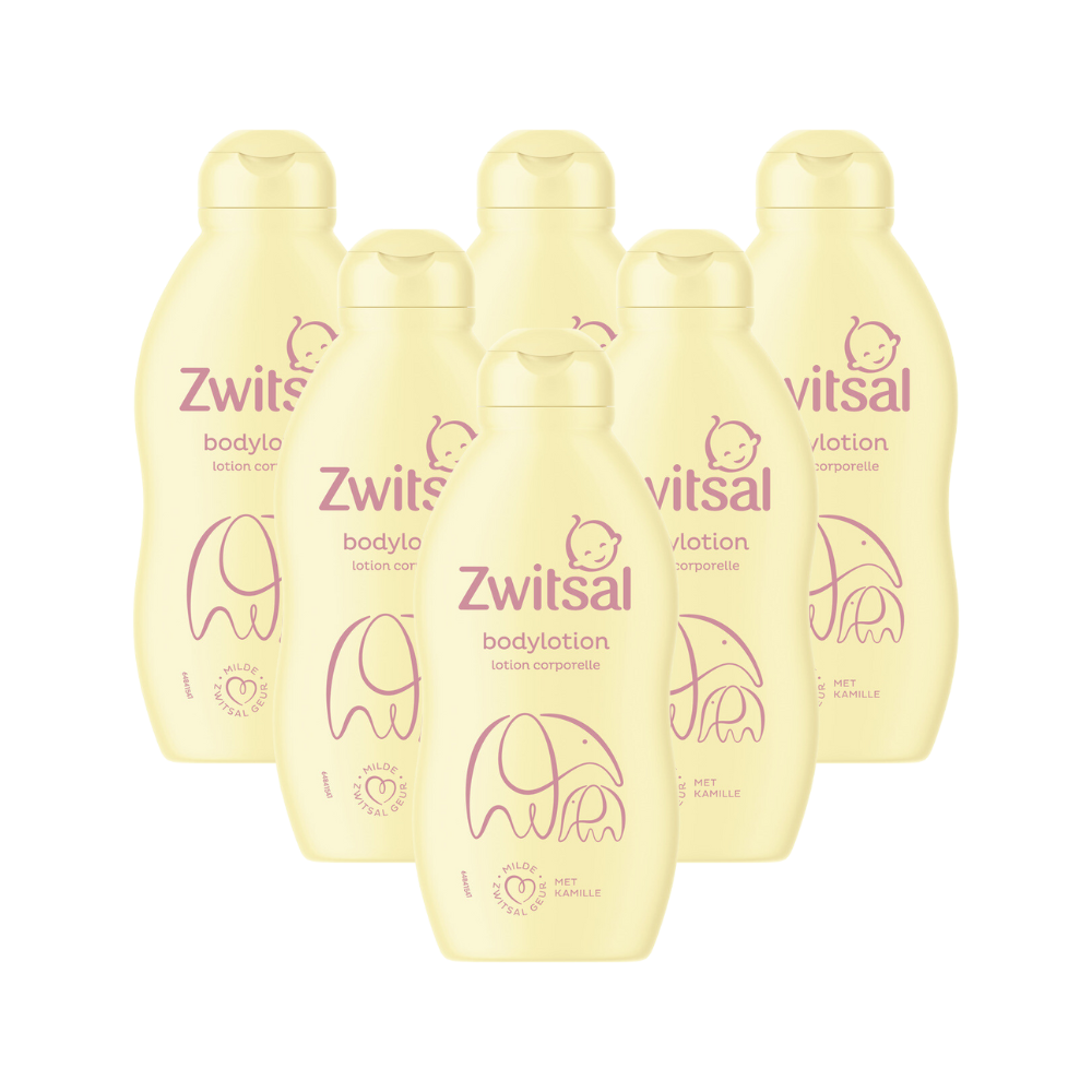 6x Zwitsal Bodylotion (200 ml)