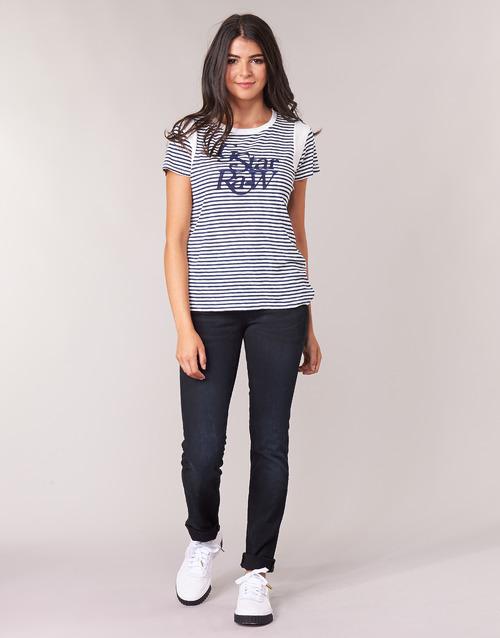 G-Star Raw - MIDGE MID STRAIGHT WMN - Bleu Dark Aged