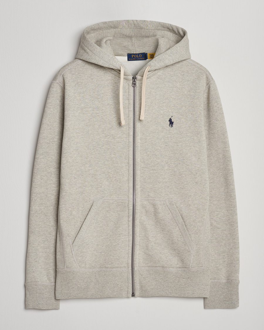 Polo Ralph Lauren Athletic Fleece Full-Zip Hoodie Light Sport Heather