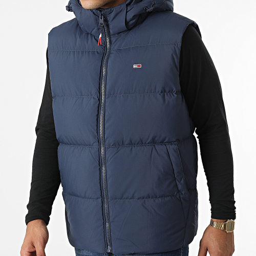 Doudoune Capuche Sans Manches Essential Down 5449 Bleu Marine