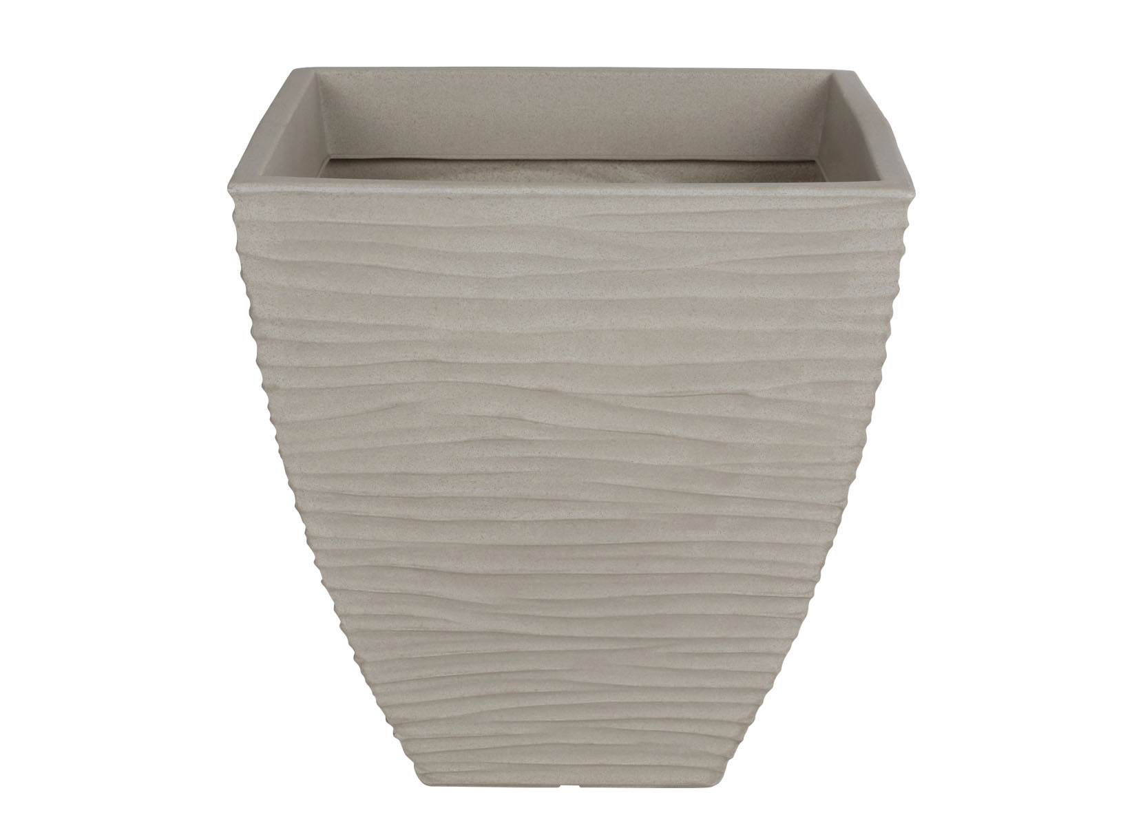 Pflanztopf Sylt 40x40x42cm Sand