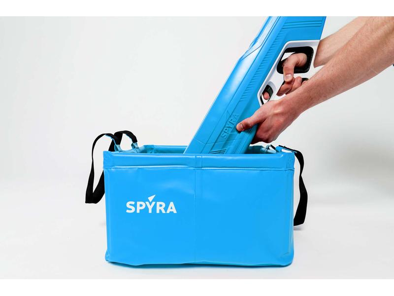 Spyra Zubehör Wasserpistole SpyraBase Blau Tragbare Basis, Wasserquelle