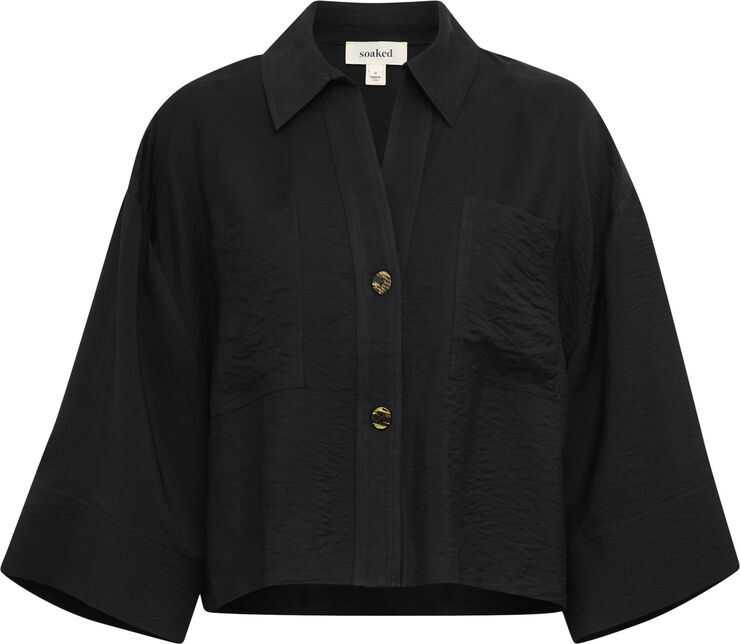 Soaked in Luxury SLSija Shirt Black