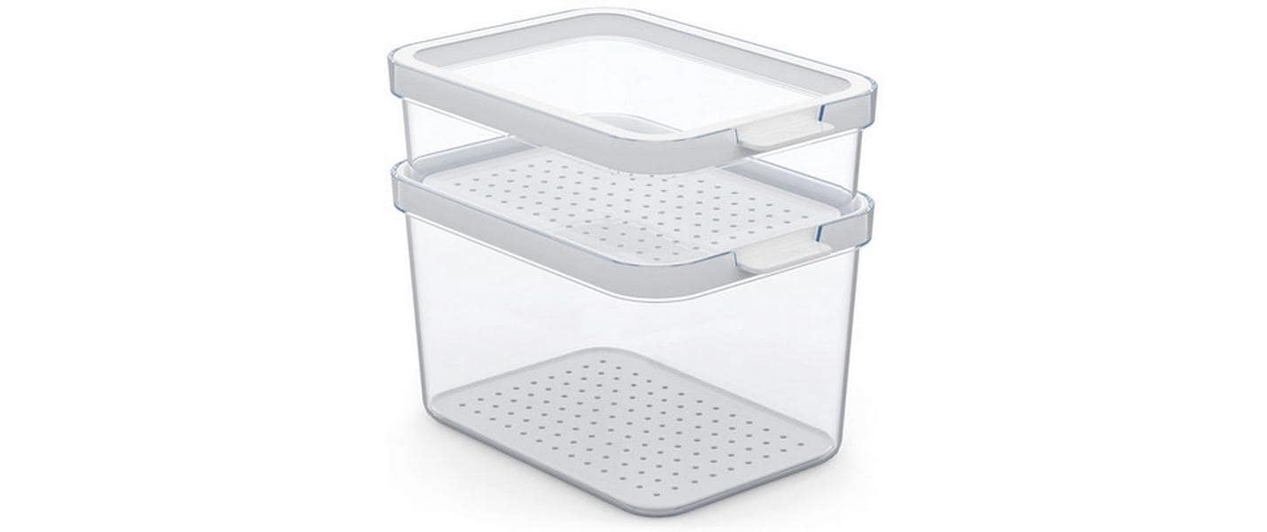 Kühlschrankorganizer Cauma 2-teiligKühlschrankbox Set