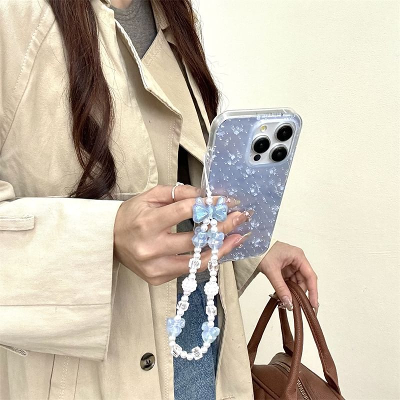 Elliure - Bloemen telefoonhoesje / Charm / Set - iPhone 16 Pro Max / 16 Pro / 16 Plus / 16 / 15 Pro Max / 15 Pro / 15 Plus / 15 / 14 Pro Max / 14 Pro / 14 Plus / 14 / 13 Pro Max / 13 Pro / 13
