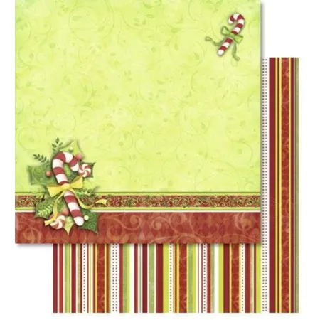 URSUS Premium Glitter Scrapbook paper Weihnachtszeit, Motiv 153