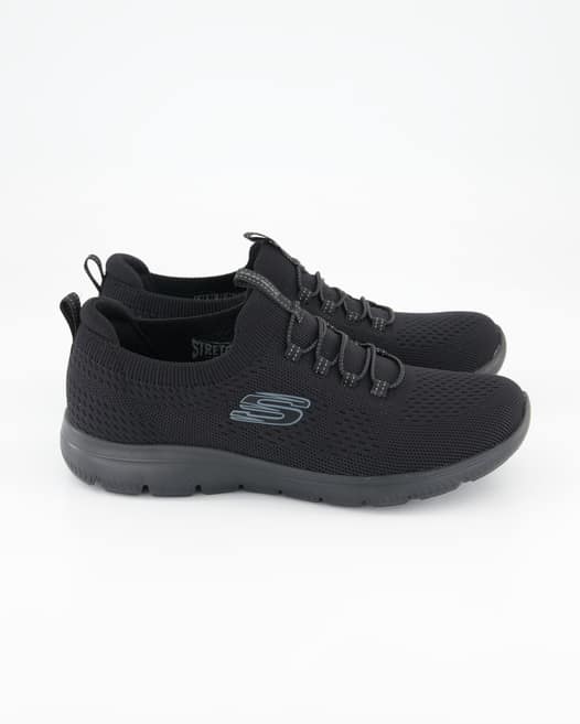Skechers Summits-Top Player Slipper in Schwarz