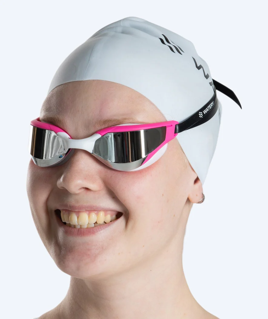 Watery svømmebriller - Instinct Ultra Mirror - Pink/sølv