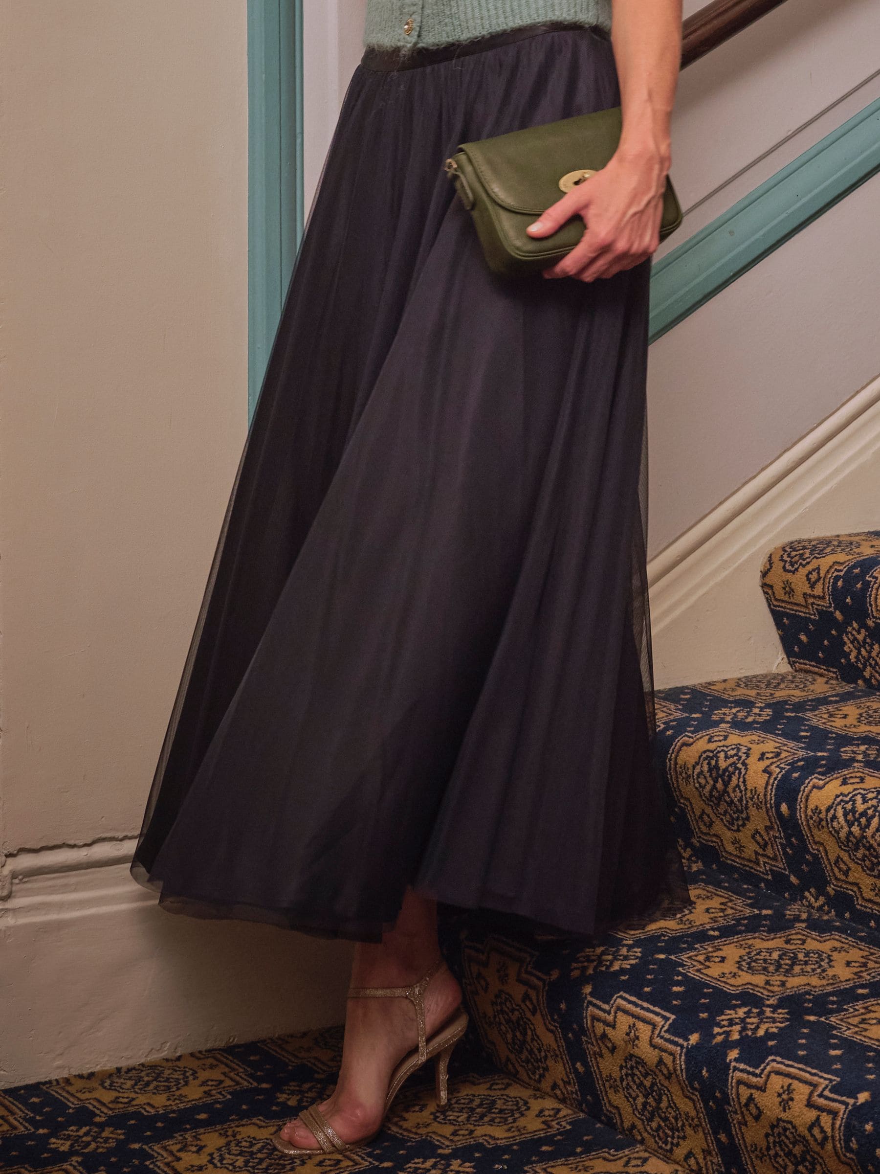 Donkerblauw - FatFace Prom Tule Rok