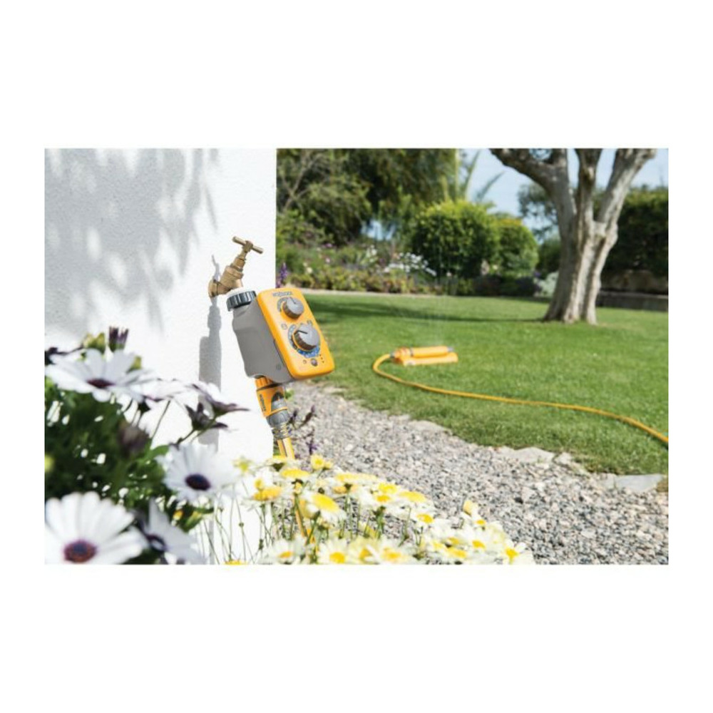 Programmateur d'arrosage à capteur crépusculaire sensor plus pour arrosage immédiat
