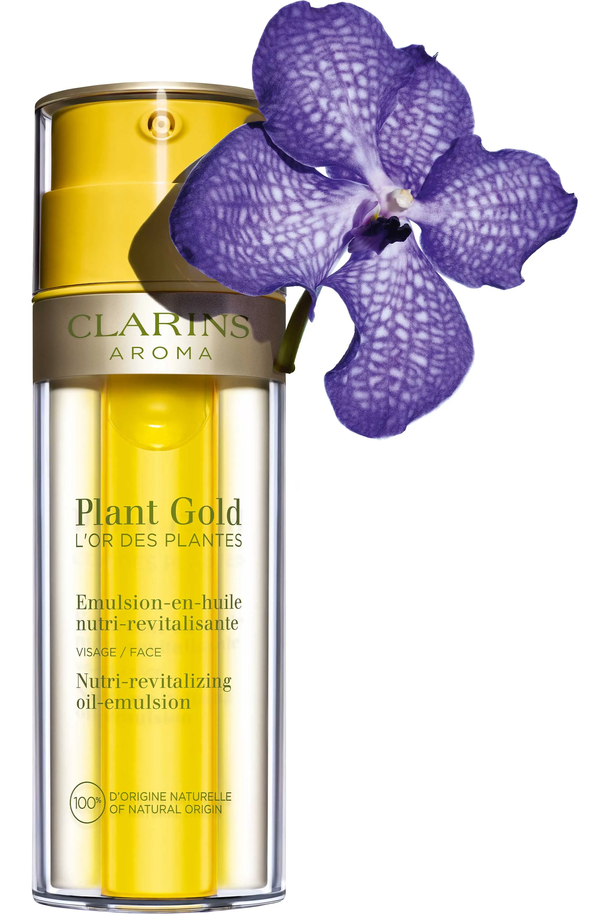 Clarins Soin hydratant visage Plant Gold L’Or des Plantes-35 ml