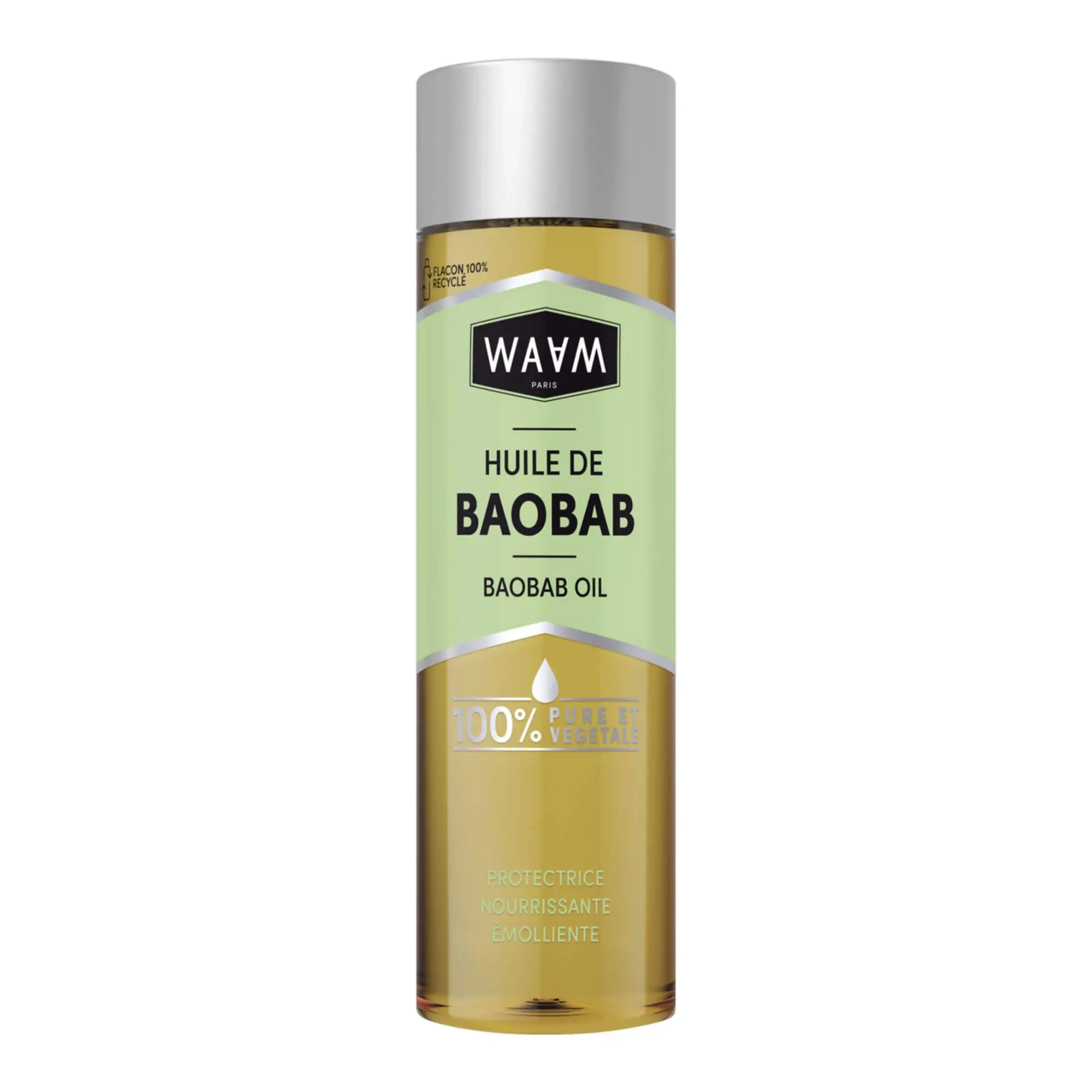 Waam - HUILE DE BAOBAB Visage, Corps et Cheveux 75ml - Huile