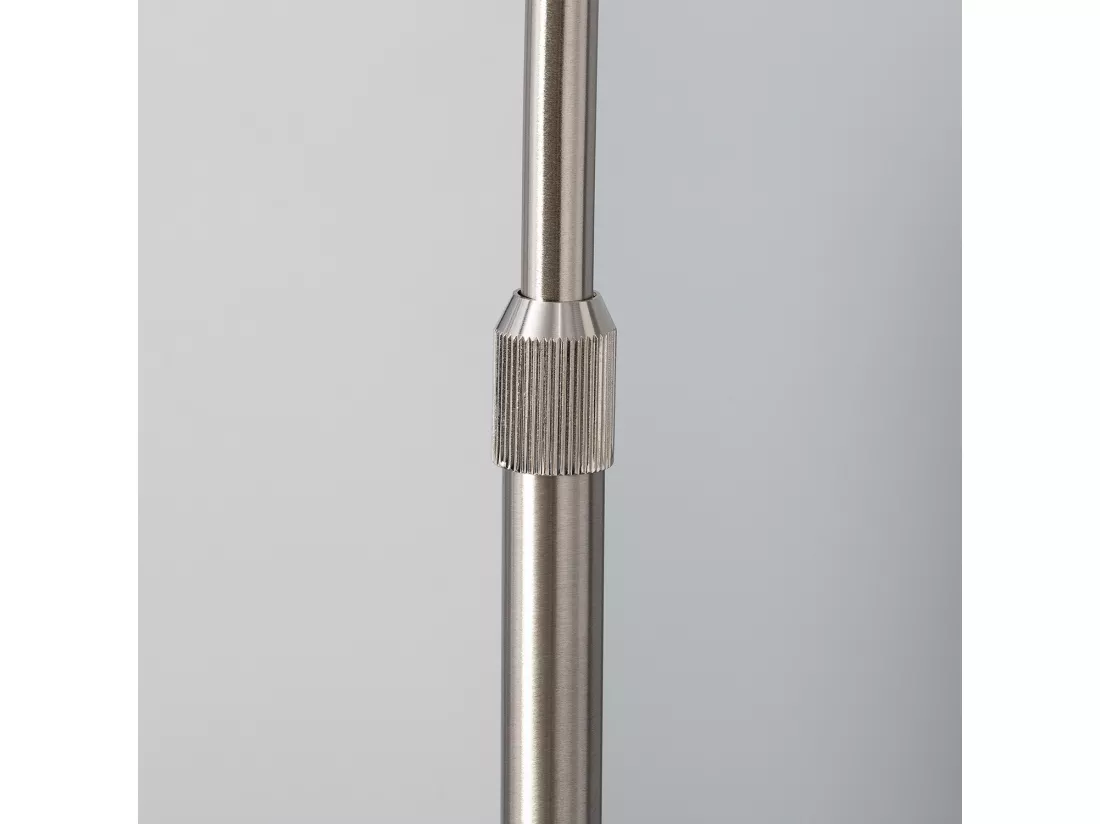 Lampadaire Gebogen Argenté