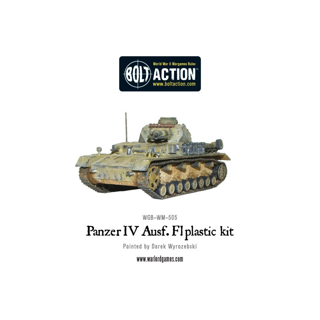 Bolt Action - German Panzer IV Ausf. F1/G/H Medium Tank