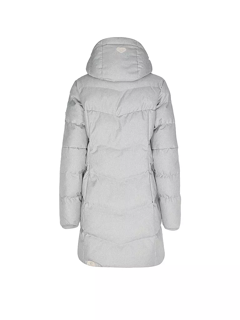RAGWEAR Steppmantel PAVLA hellgrau