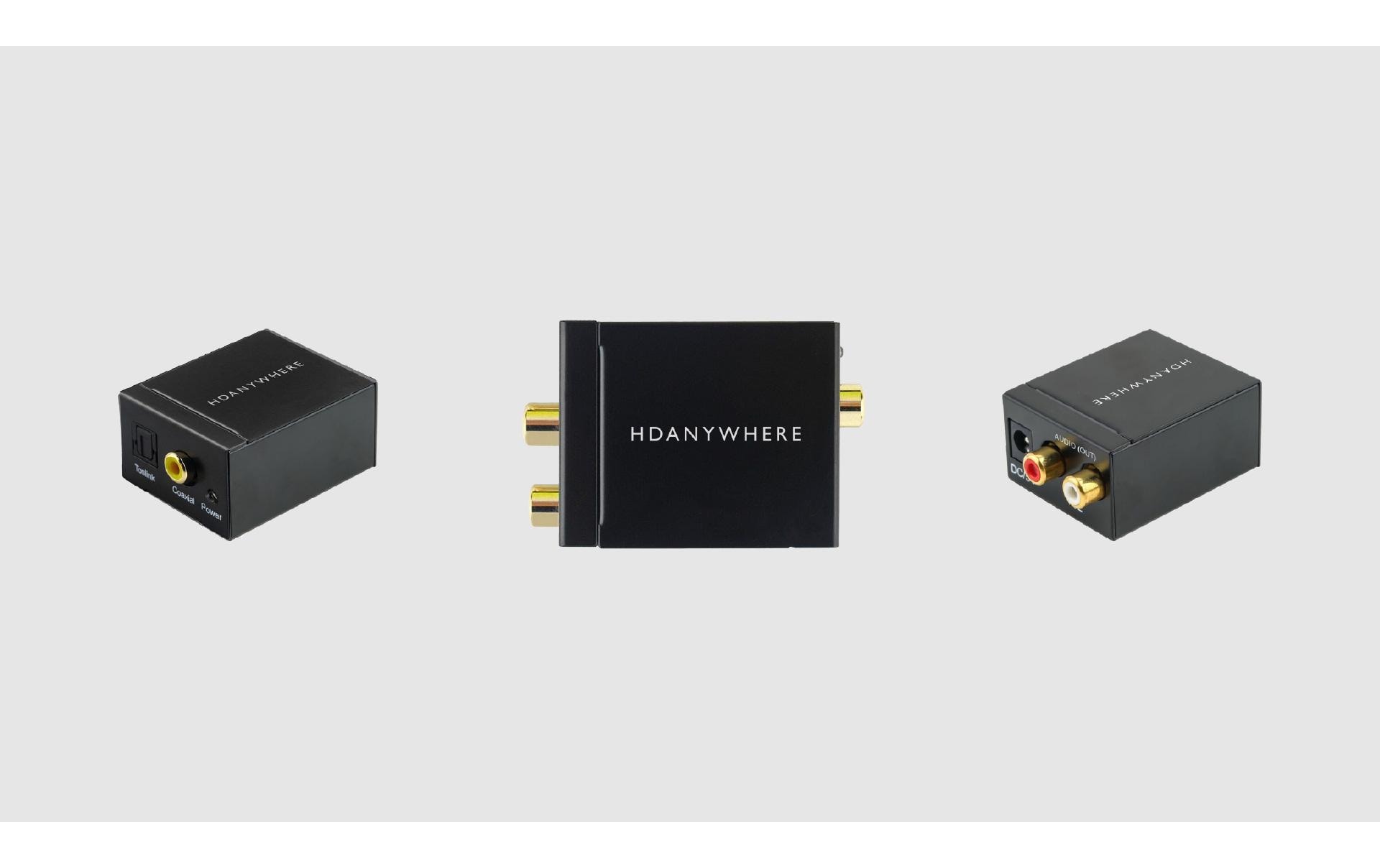 Konverter Audio DAC Digital zu Analog, Koax/Toslink – CinchDAC – Digital zu Analog Konverter