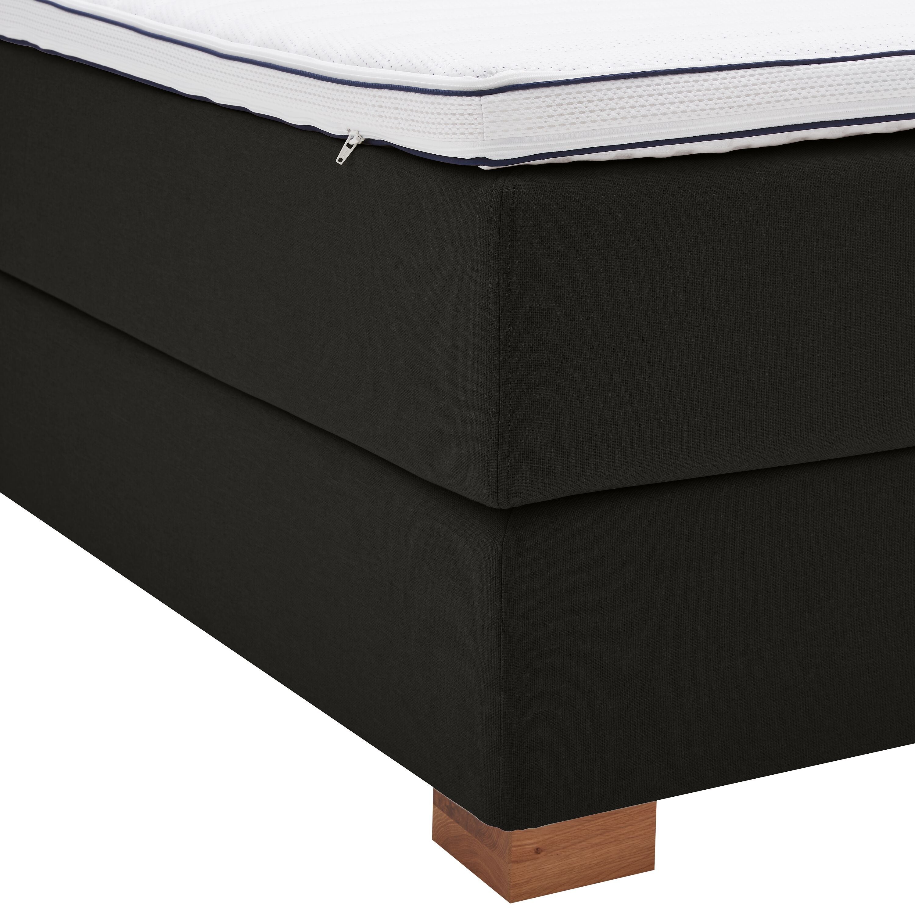 bico GOODNIGHT Boxspringbett - Anthrazit / B: 160.0 cm x T: 200.0 cm