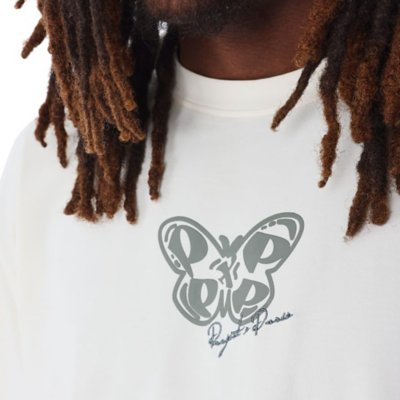 Tee-shirt à manches courtes homme Papillon PROJECT X PARIS