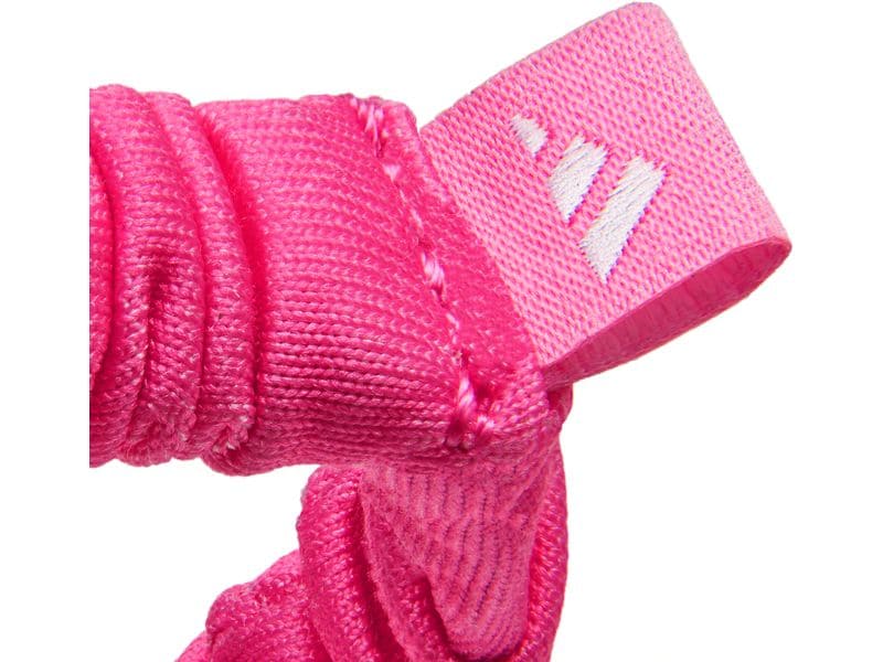 adidas Hair Scrunchies Schwarz und Lucid Pink Haargummis
