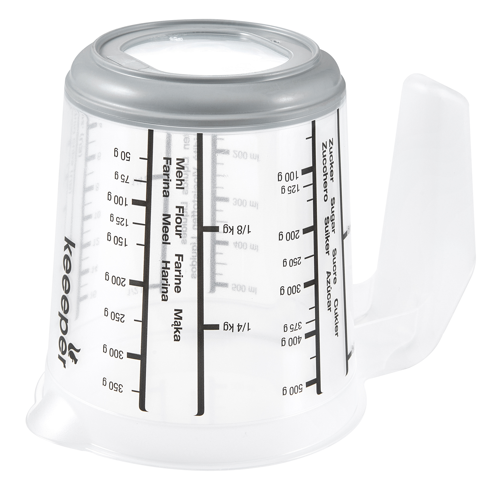 Messbecher - nordic grey - 0,5 Liter