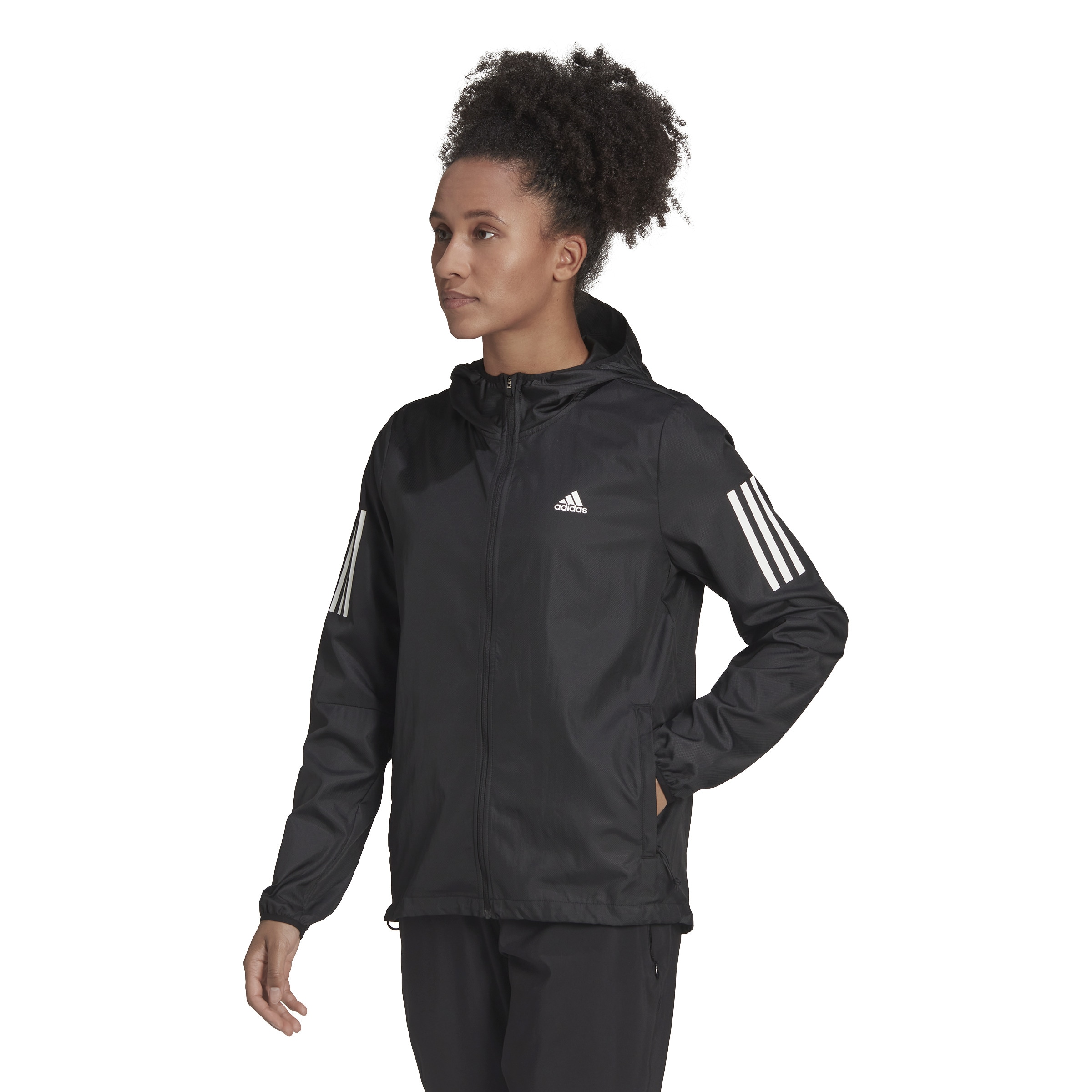 Adidas OTR Windbreaker Jacket, Dame<br>Løpejakken som gir god beskyttelse mot vær og vind!