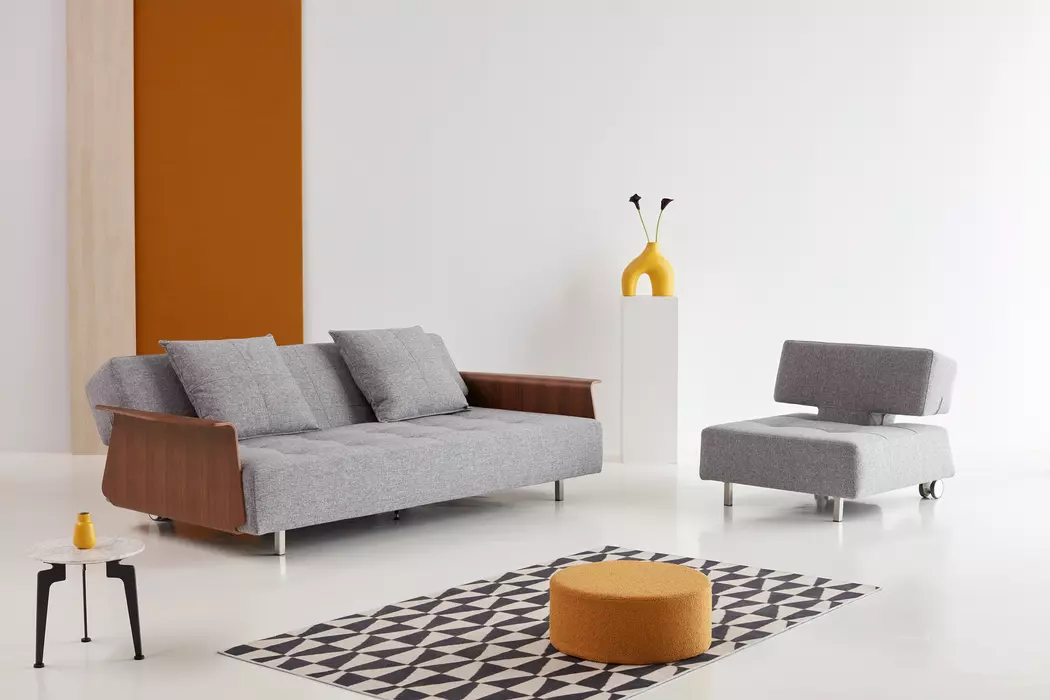 Schlafsofa mit Armlehnen Long Horn Excess