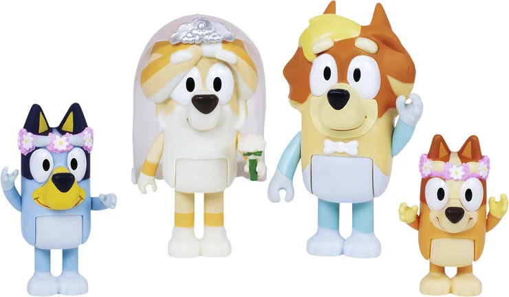 Bluey BLUEY Figure 4pk Special