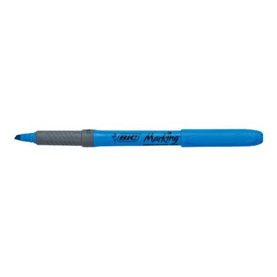 BIC Marking Highlighter Grip - Surligneur - bleu