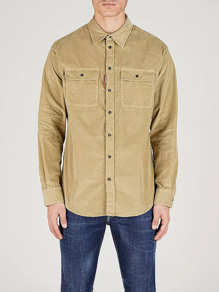 DSQUARED2 Overshirt  beige