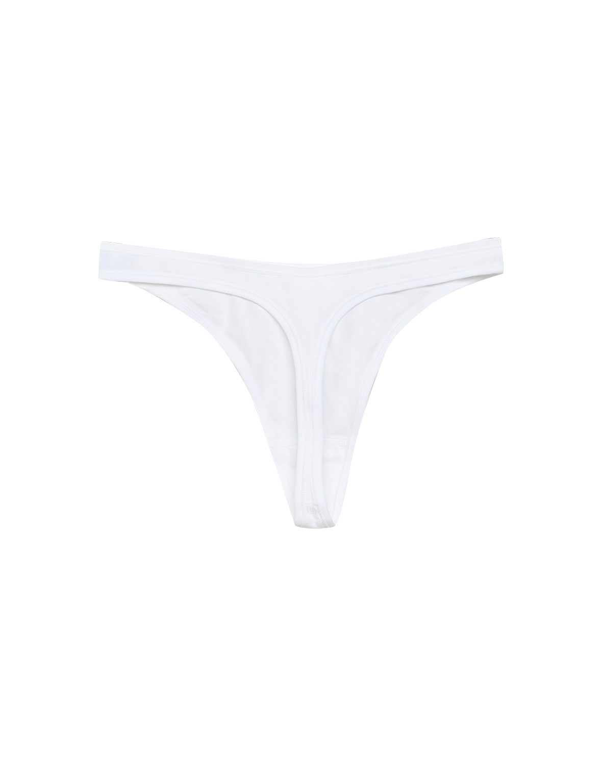 G-string met hoge taille van katoen voor dames