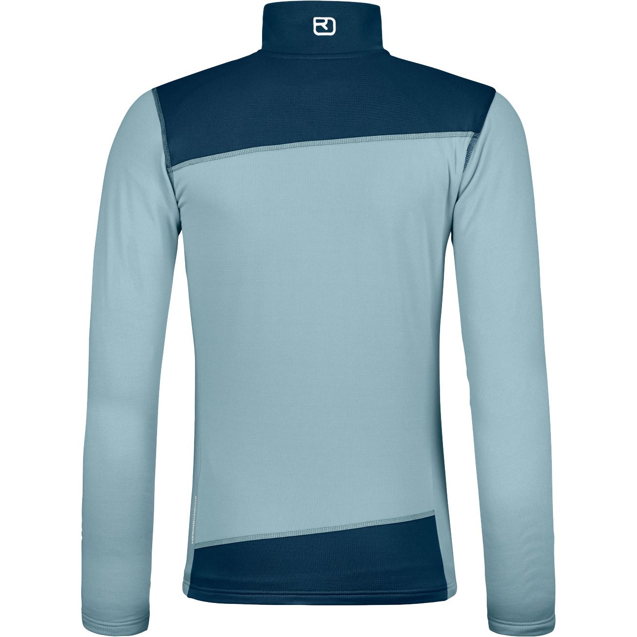 ORTOVOX Fleece Light Jacke Damen glacier grey