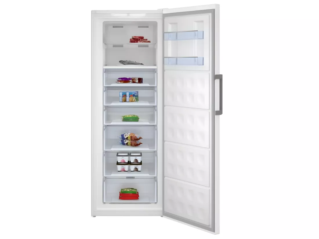 Beko Congélateur armoire 70cm 4045l nofrost, bpro 700, blanc - RFNE448E45W