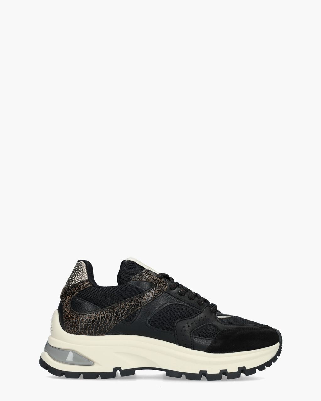 Via Vai Liz Curtis Zwart Damessneakers