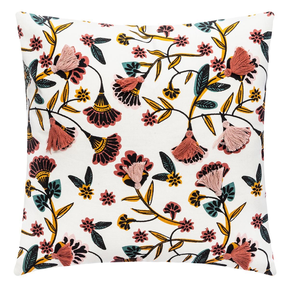 HOUSSE COUSSIN GYPSY POMPON 40X40CM