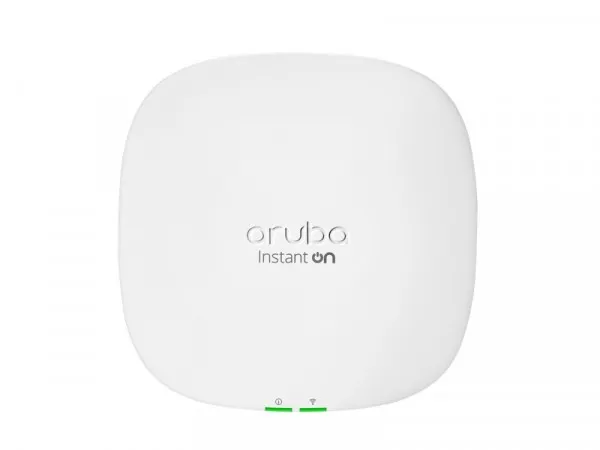 HPE Networking Instant On AP25 (RW) - Trådløs forbindelse - Wi-Fi 6 - Bluetooth - 2.4 GHz, 5 GHz - cloud-administreret - BTO - væg/loftsmonterbar