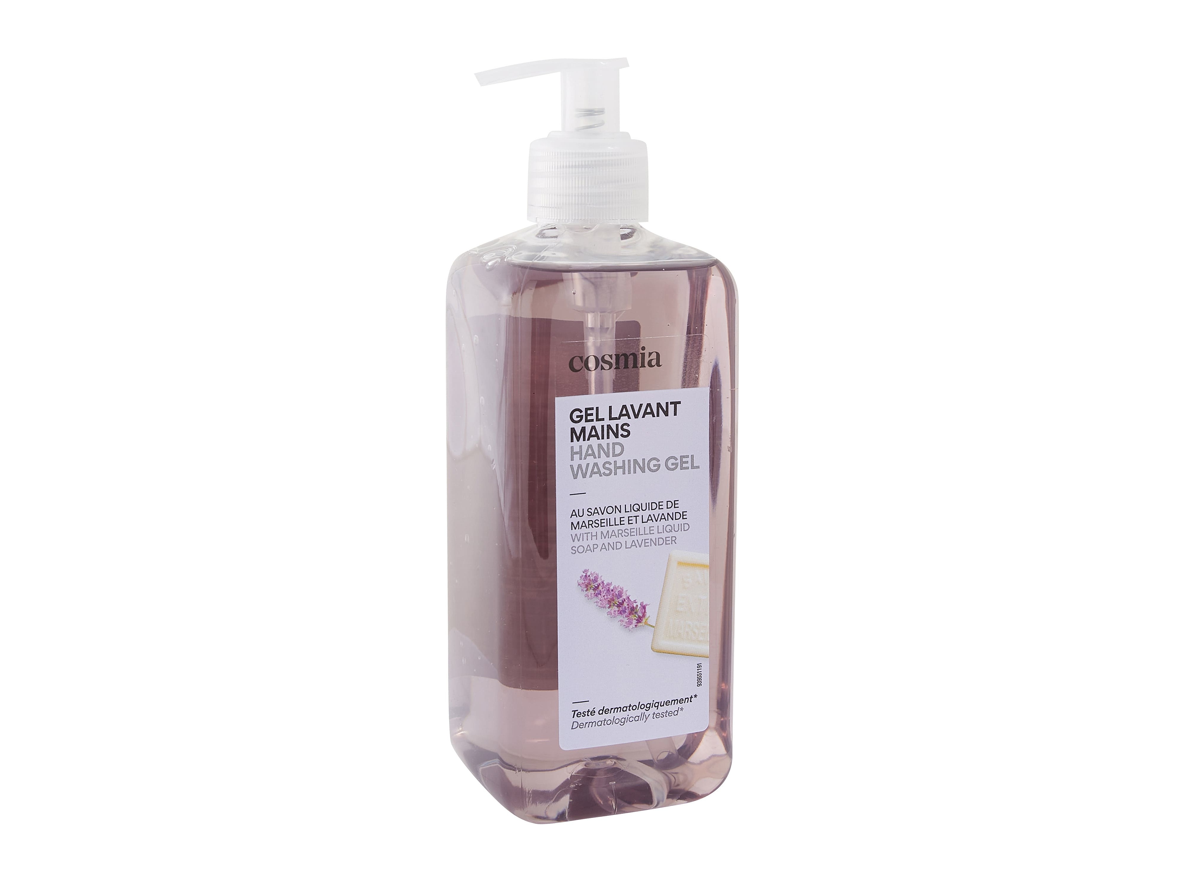SABONETE LÍQUIDO COSMIA MARSELHA E LAVANDA 500ML