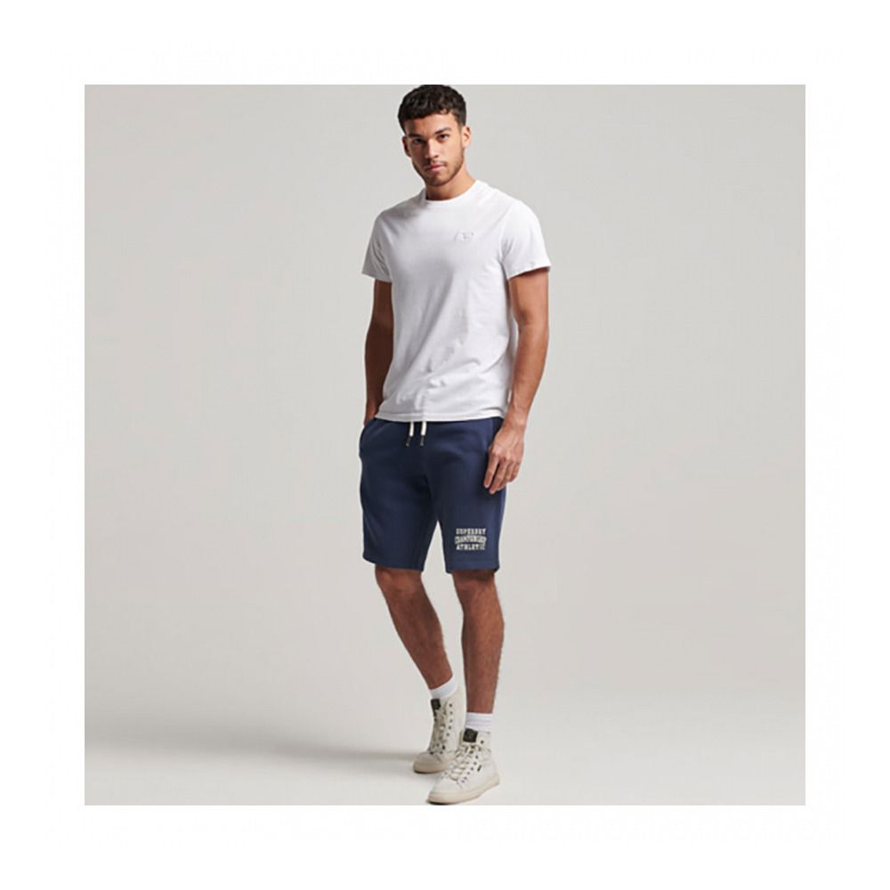 Superdry VINTAGE GYM ATHLETIC - Short Homme lauren navy