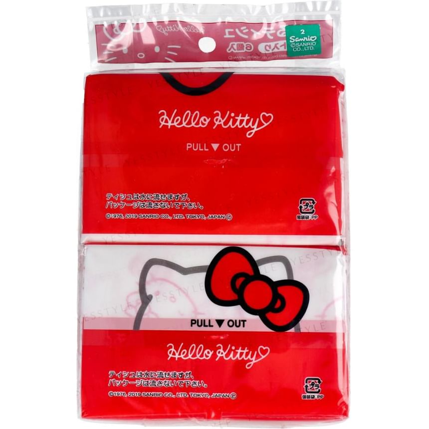 HAYASHI TISSUE - Sanrio Hello Kitty doorspoelbare zakdoekjes