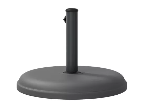 Base de parasol pour mats ?32/35/38 mm 15 kg rond