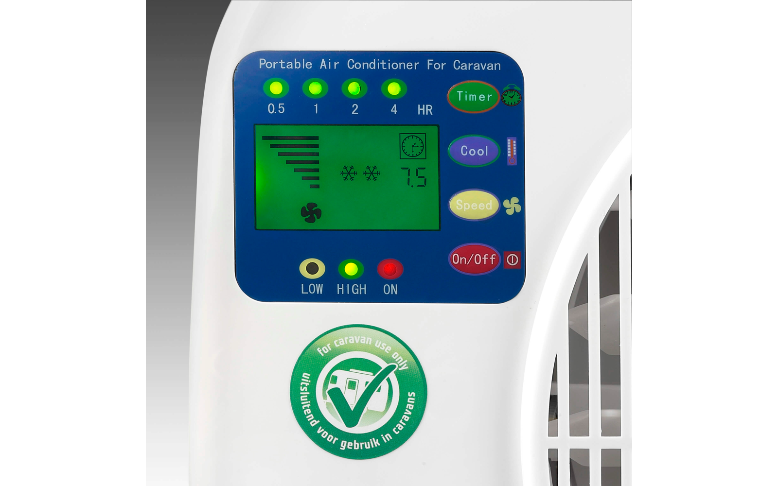 Eurom AC2401 Mobile Split-Klimaanlage 2.400 BTU 696 W