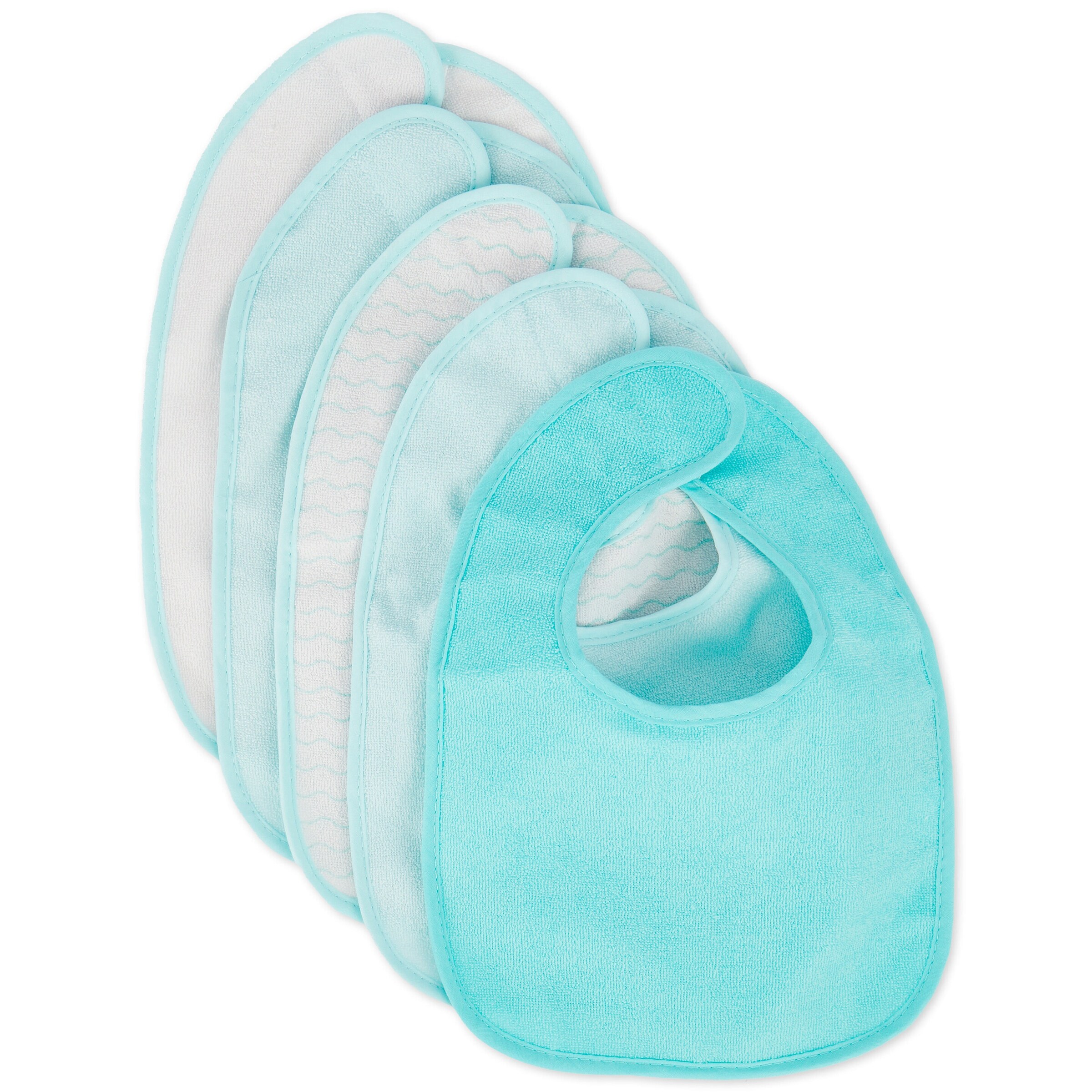 Bieco Lätzchen 5er Pack Türkis