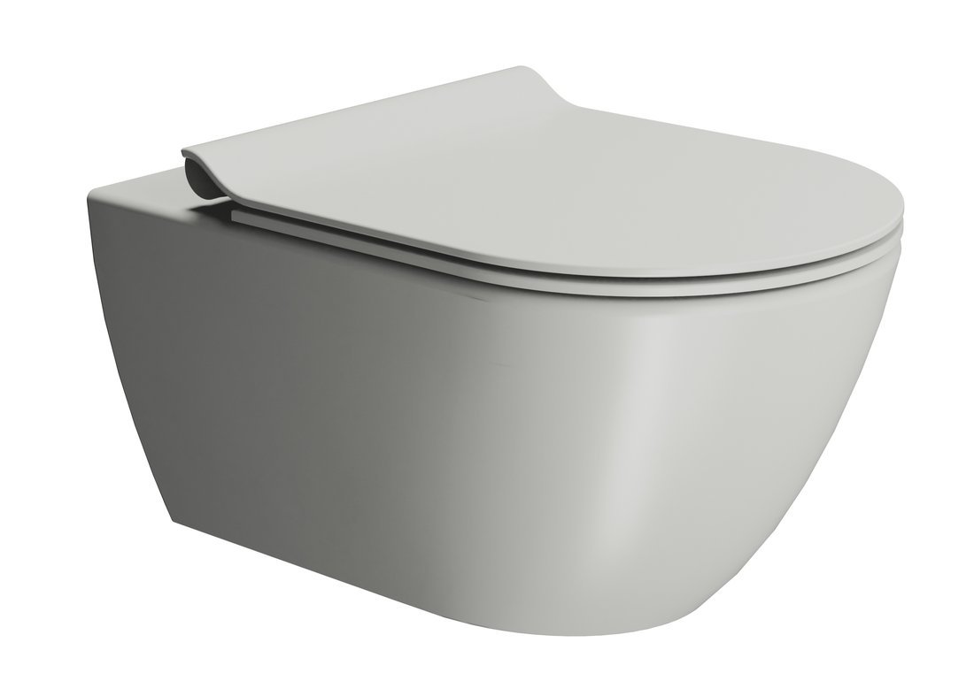 Sapho Pura hangend toilet met swirlflush cement