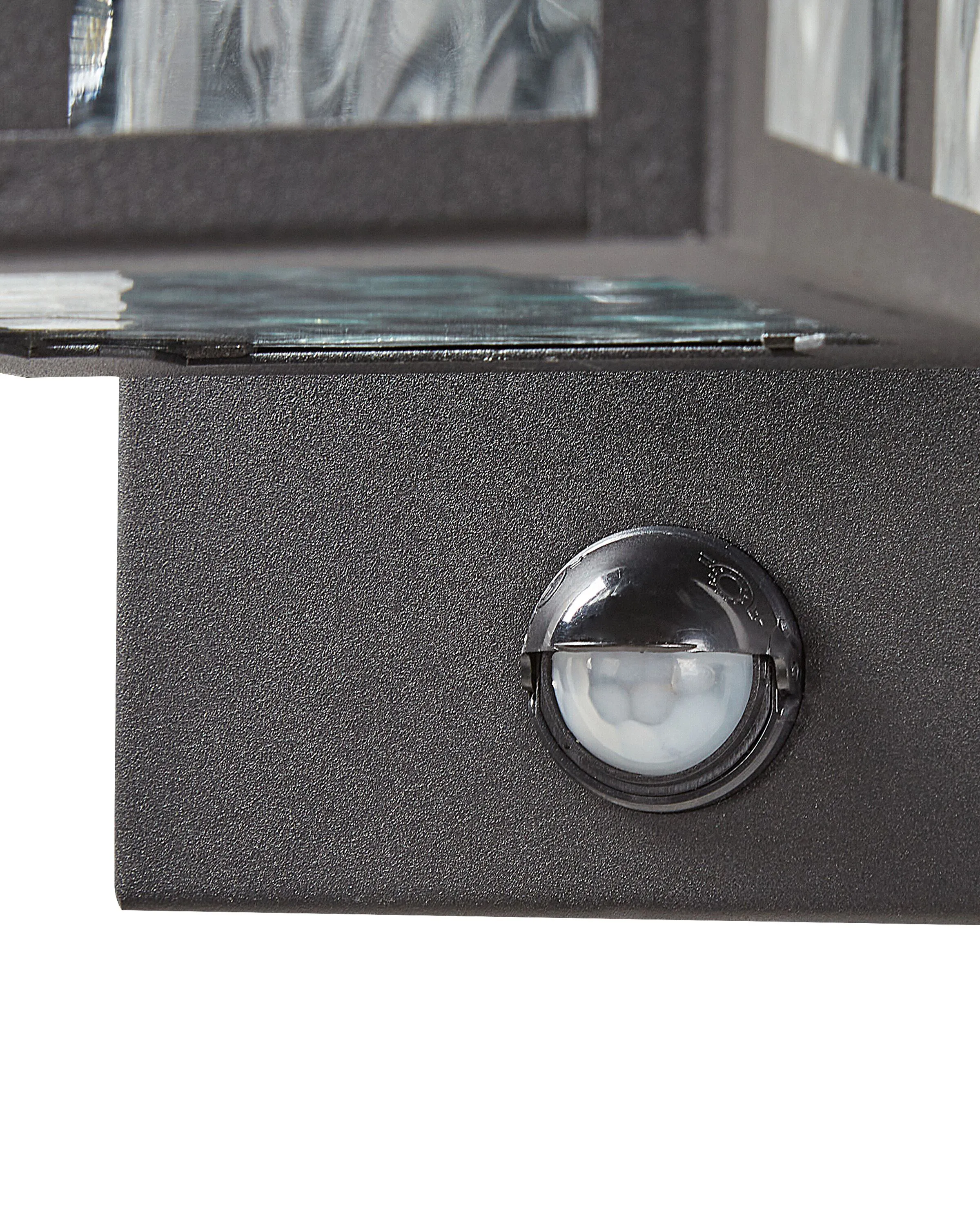 Buiten wandlamp TEVIOT met bewegingssensor Zwart