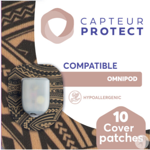 Capteur Protect Patches Tatoo Cover Omnipod 10 Pièces