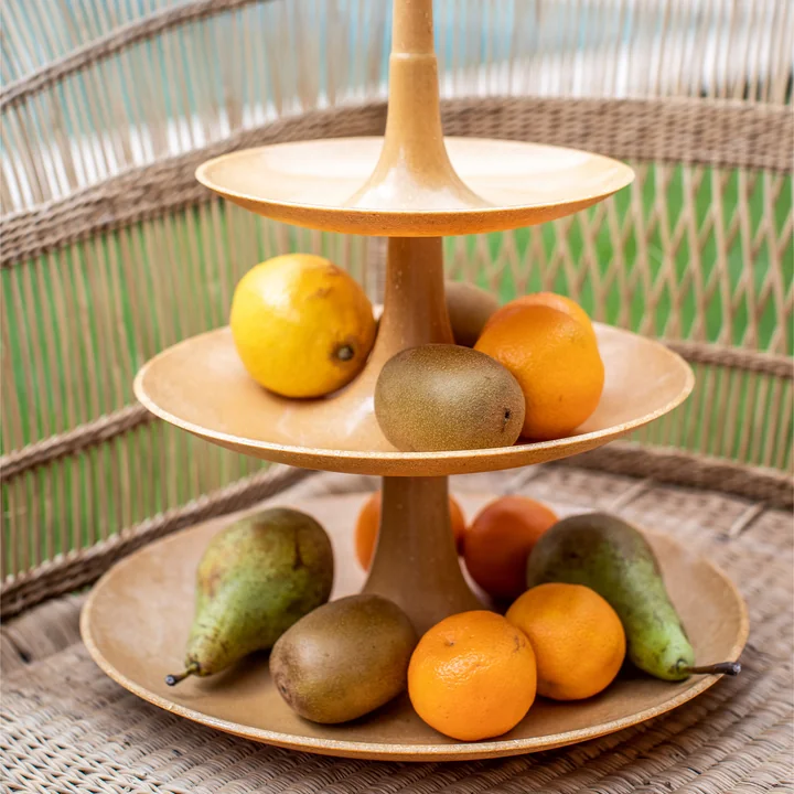 Koziol - Babell Etagere L, nature leaf green
