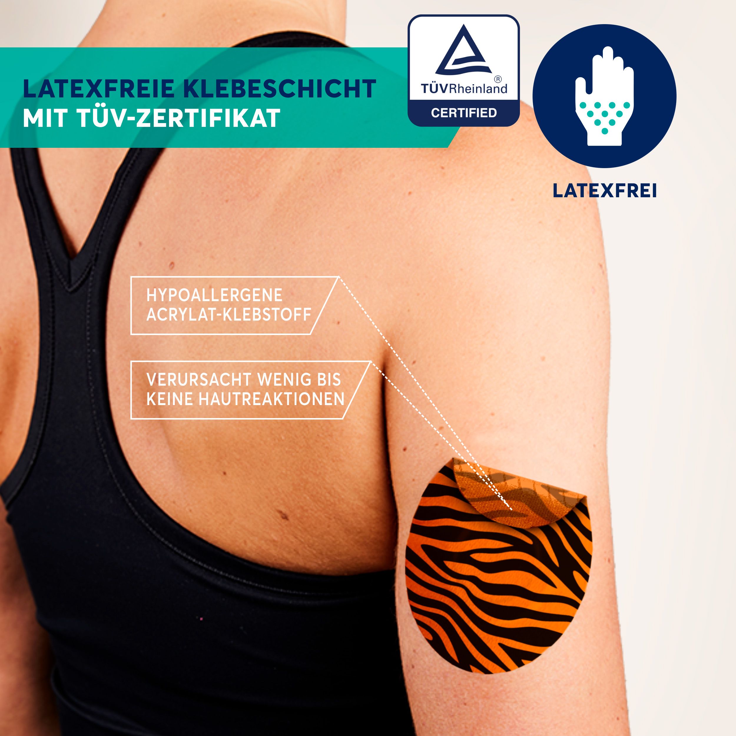 CureTape® - Freestyle libre und Dexcom Sensor Fixierpflaster