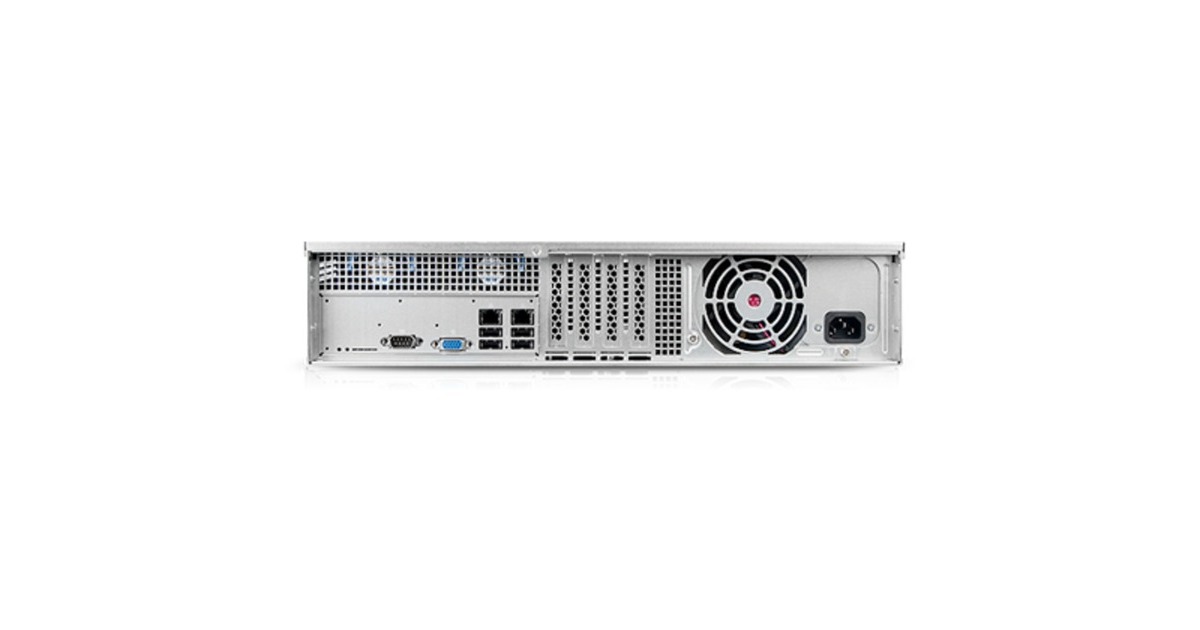 ChenbroRM24200-L rack behuizing  (Zilver/zwart | 2U | 2x USB-A 3.2 (5 Gbit/s))