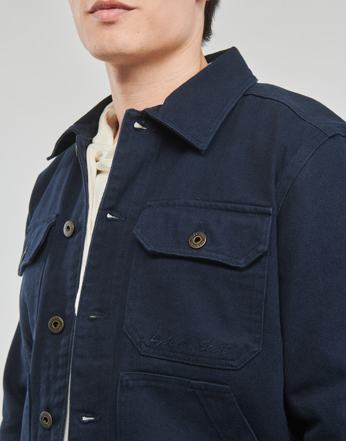 Lyle & Scott - TRUCKER JACKET - Marine