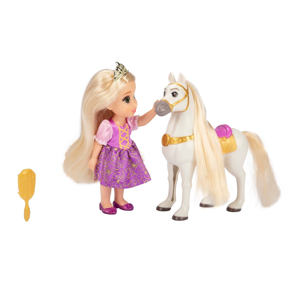 Princesses : Coffret poupée Raiponce et Maximus