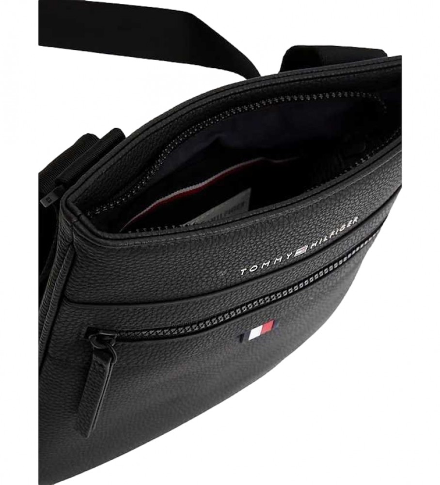 Bolsa de ombro Tommy Hilfiger Essential, preta